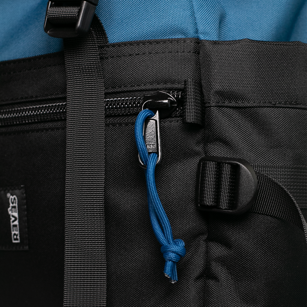 Mochila RVS City Negro/ Azul 20 lts.