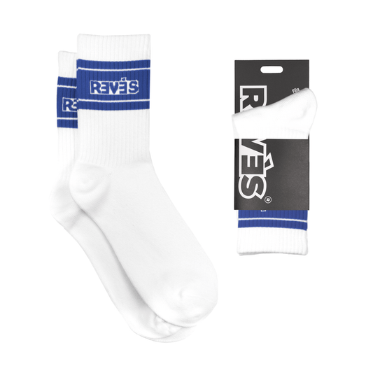 Calcetines Classic Blanco/Azul - reveschile