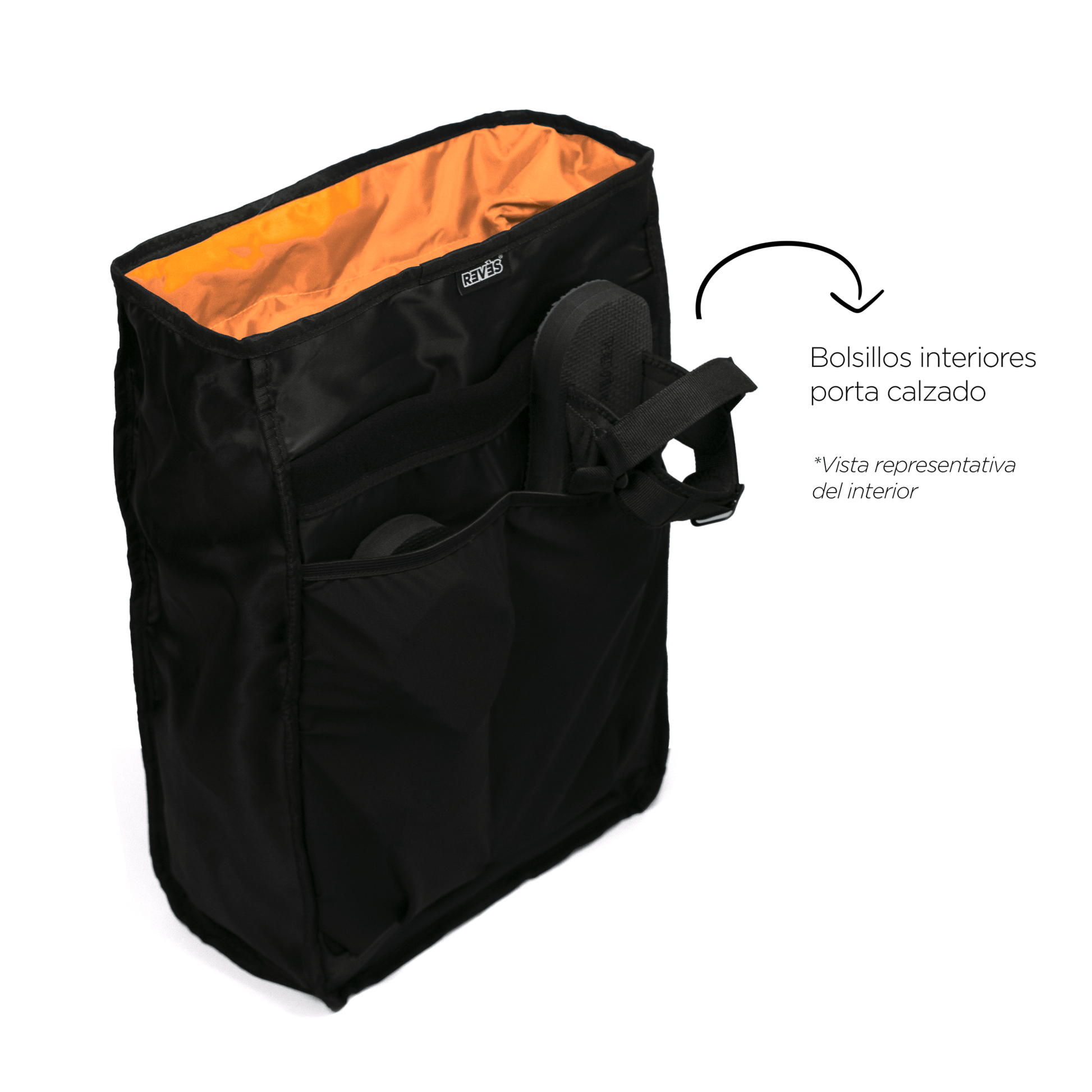 Mochila RVS City Naranja Limón 20 lts. - reveschile