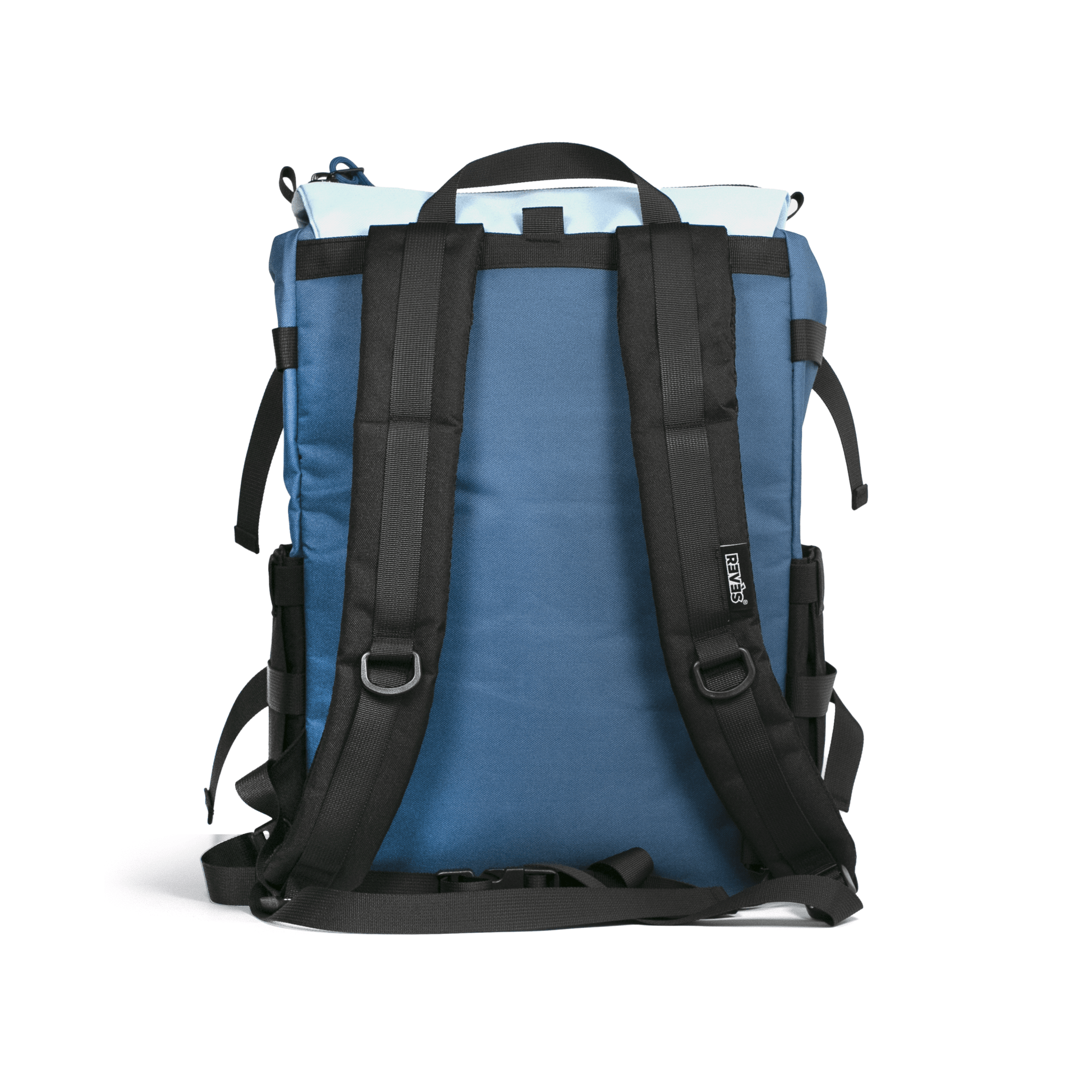 Mochila RVS City Negro/ Azul 20 lts. - reveschile