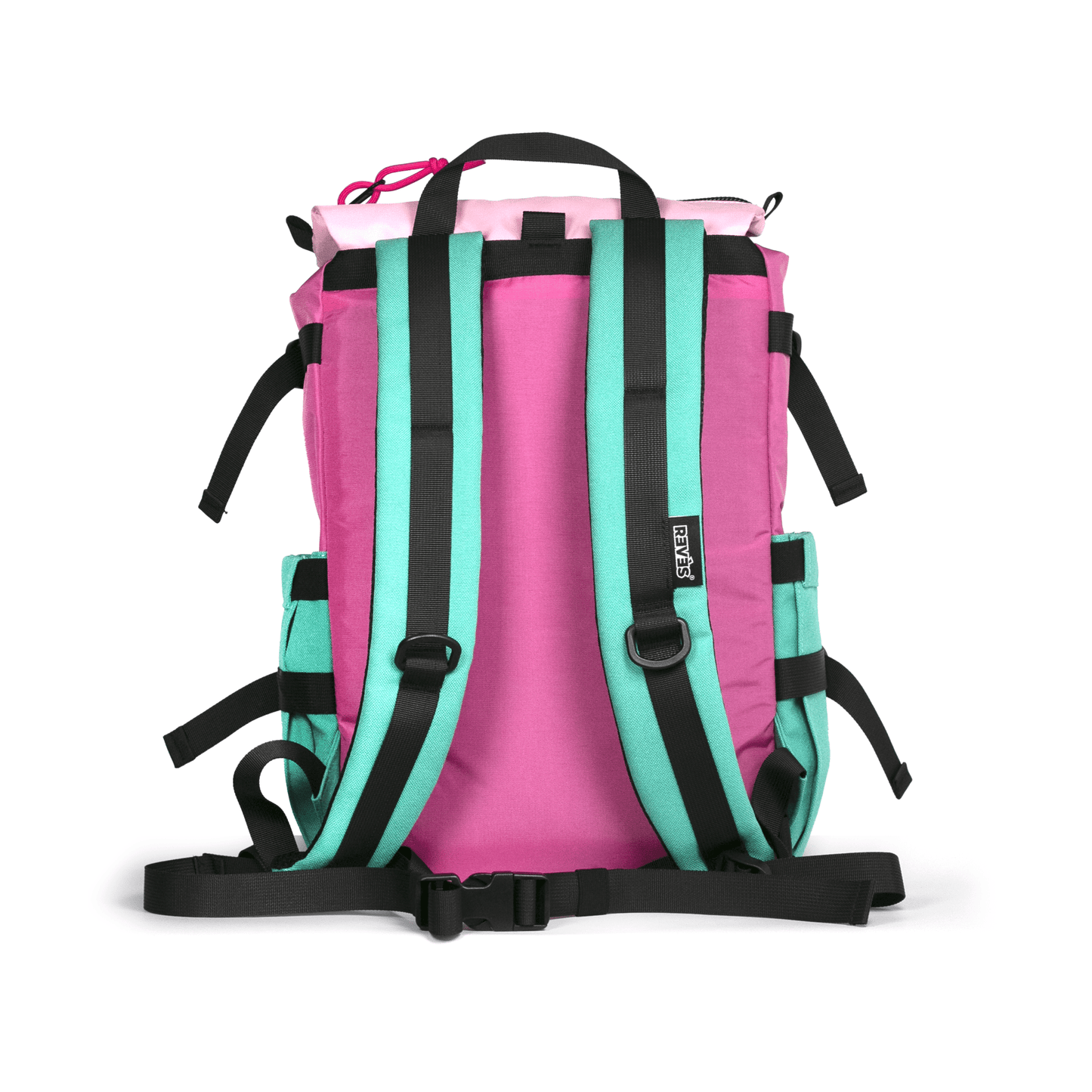 Mochila RVS City Turquesa/ Fucsia / Rosa 13.5 lts. - reveschile