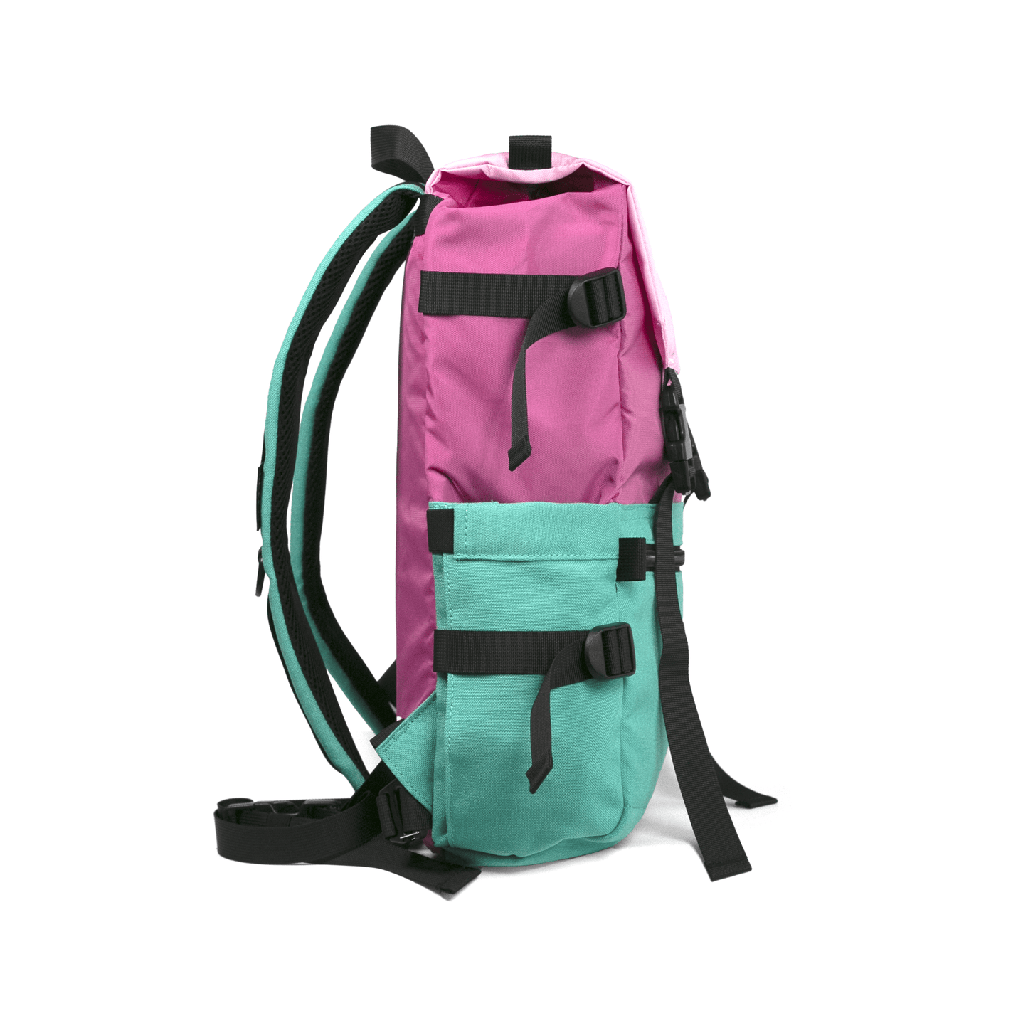 Mochila RVS City Turquesa/ Fucsia / Rosa 13.5 lts. - reveschile