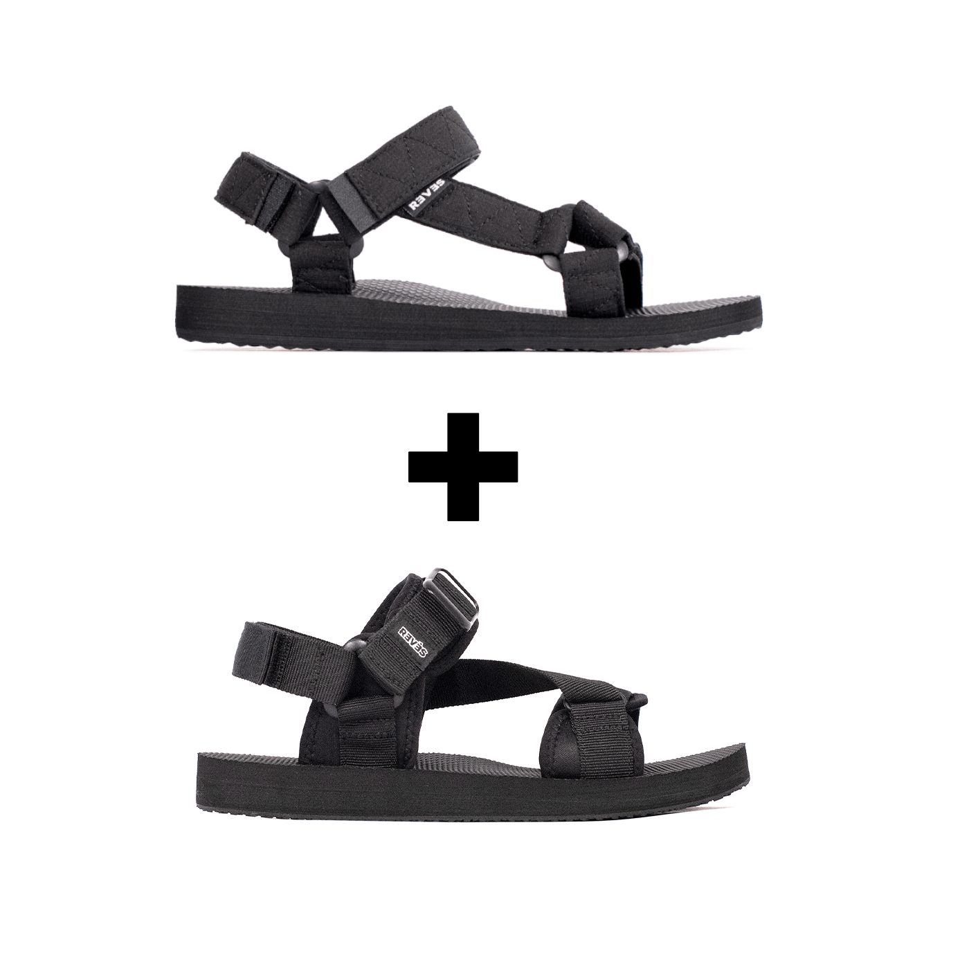 Pack Sandalias RDS3 Negro + Sandalias Winder + EnvĂo gratis - reveschile
