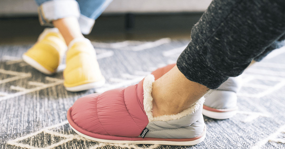 Slippers RVS burdeo - reveschile