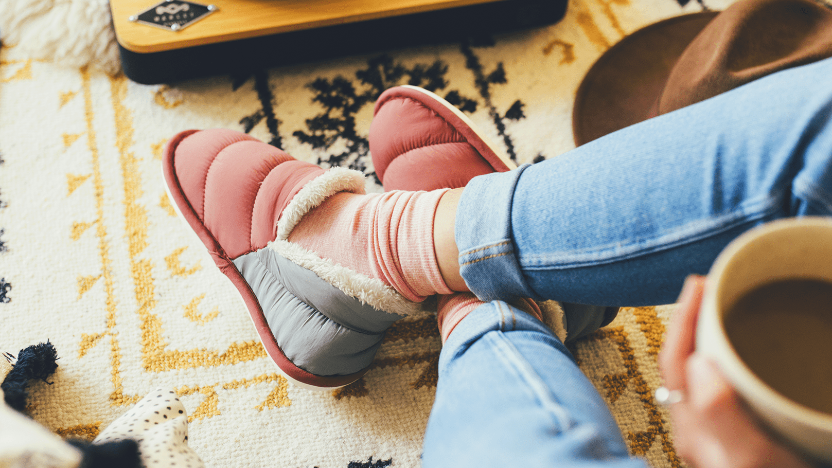 Slippers RVS burdeo - reveschile