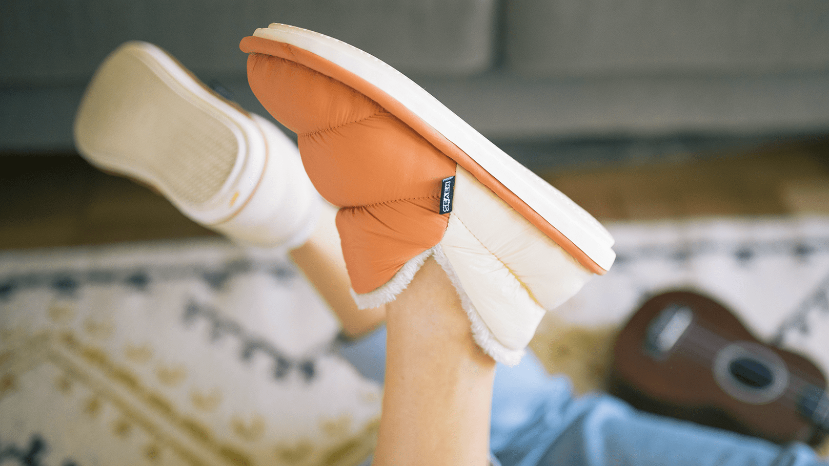 Slippers RVS naranja - reveschile