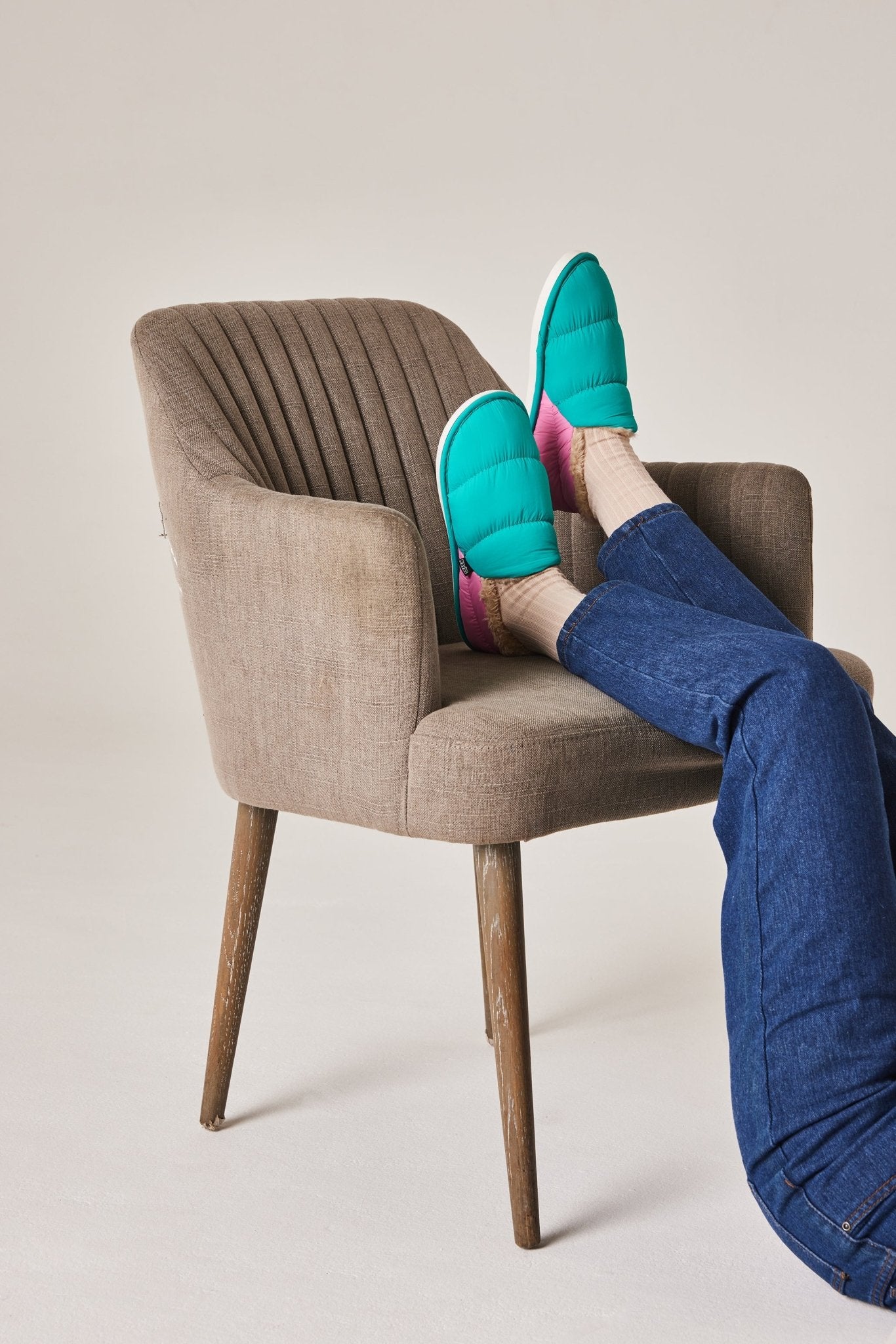 Slippers RVS turquesa - reveschile