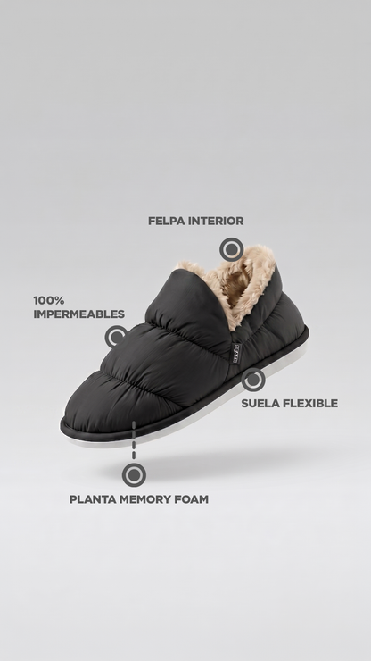 Slippers RVS negro