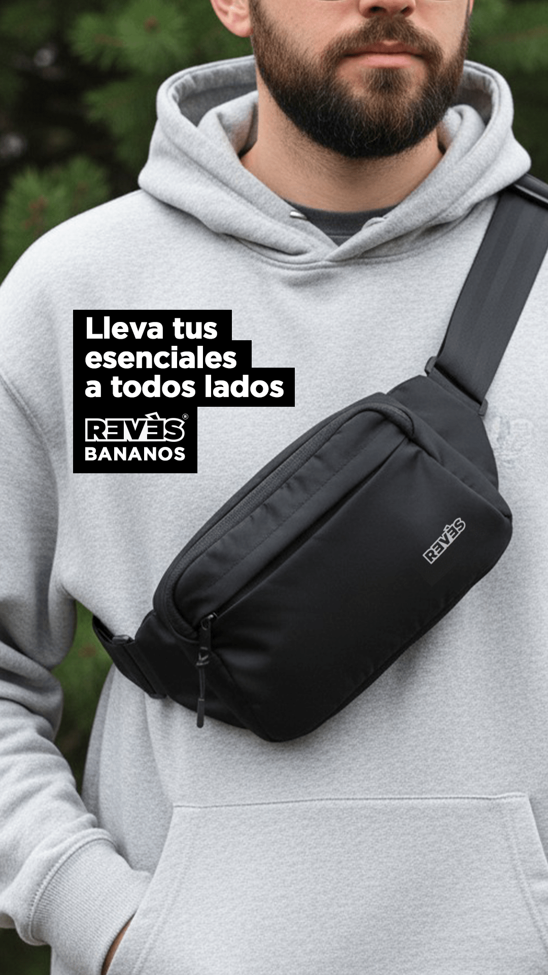 Banano RVS Moovi Fanny Negro 1,5 lts. - reveschile