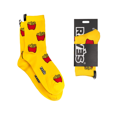 Calcetines Foodie Papas Fritas - reveschile