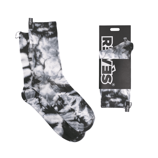 Calcetines Tie Dye Negro - reveschile