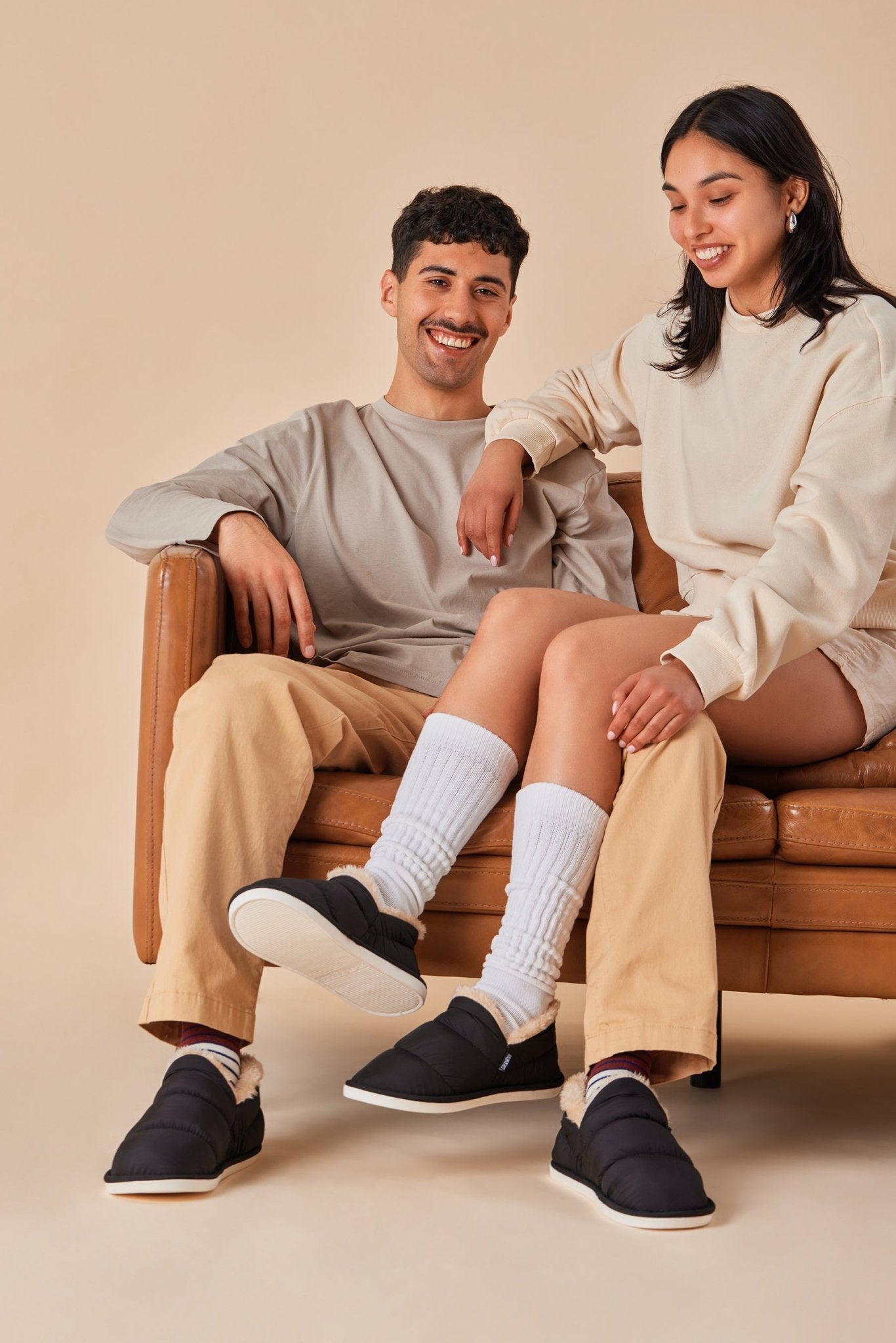 Slippers RVS negro - reveschile